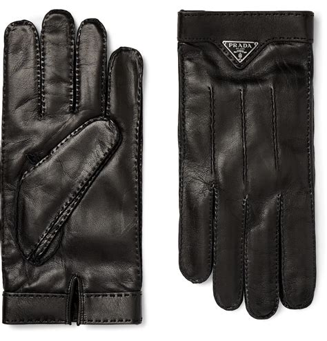 prada mens leather gloves|prada leather gloves men.